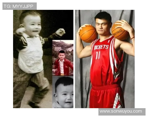 小姚明照片引发热议网友纷纷点赞小巨人的成长历程与未来期待